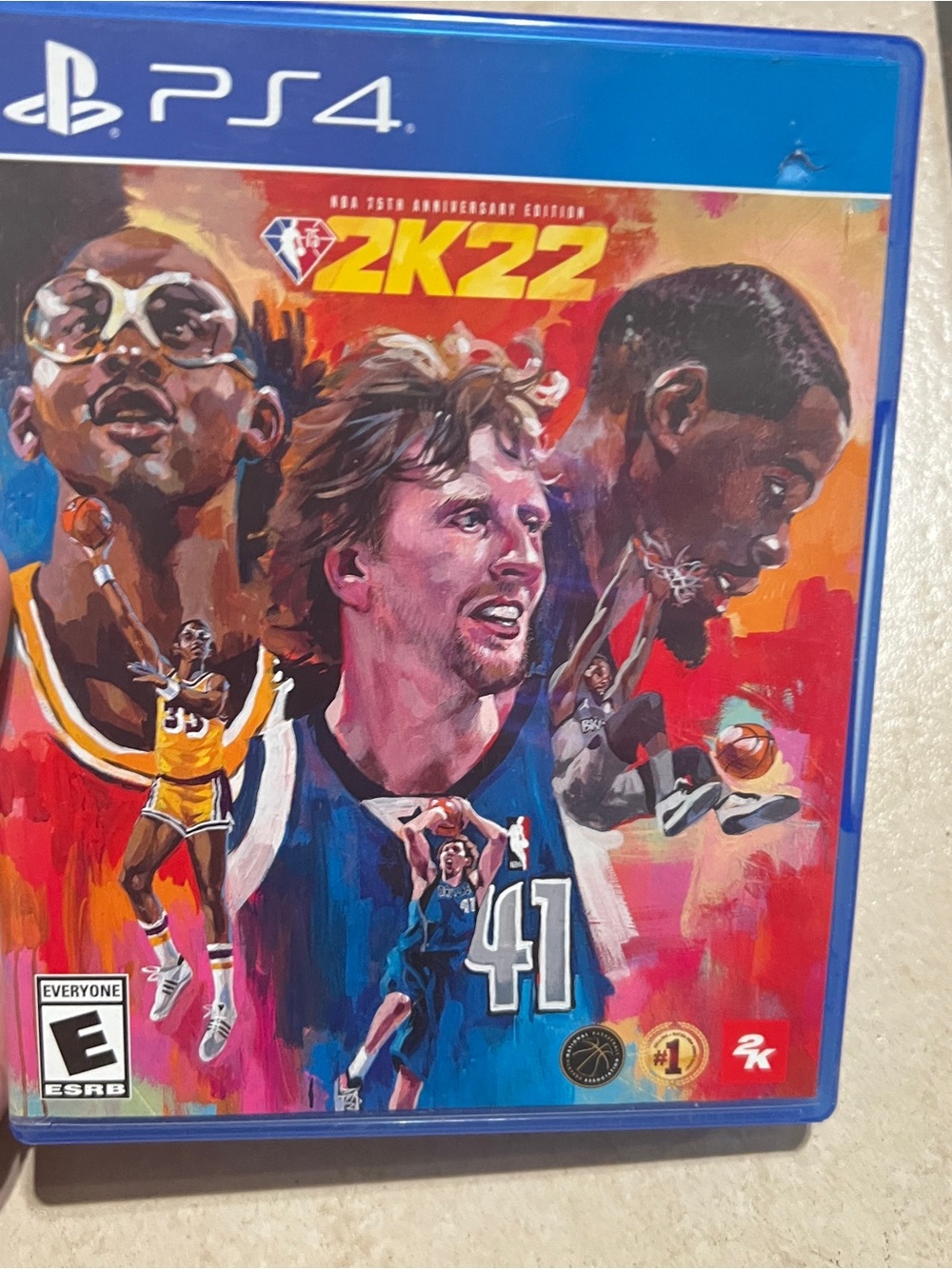 adidas Multicolor Basketball Art Cover - Red & Blue